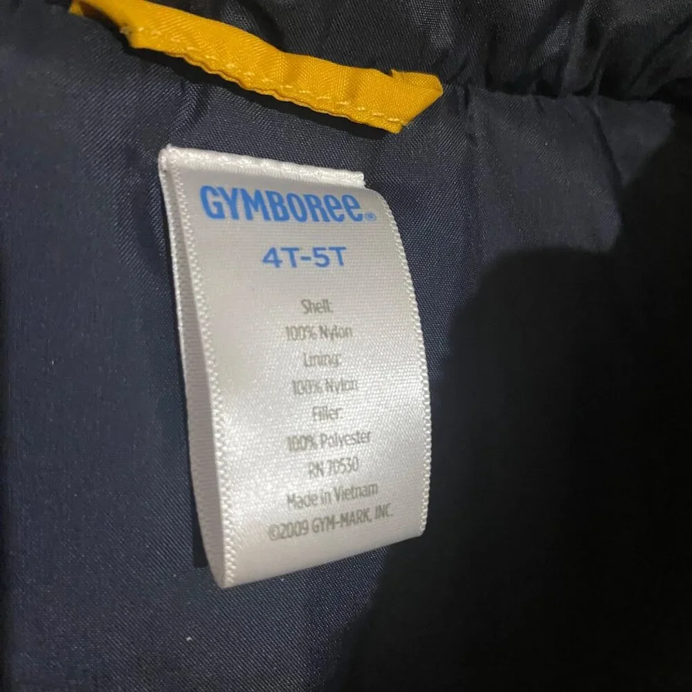 Gymboree lightweight insulated